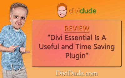 Divi Essential Is A Useful and Time Saving Plugin